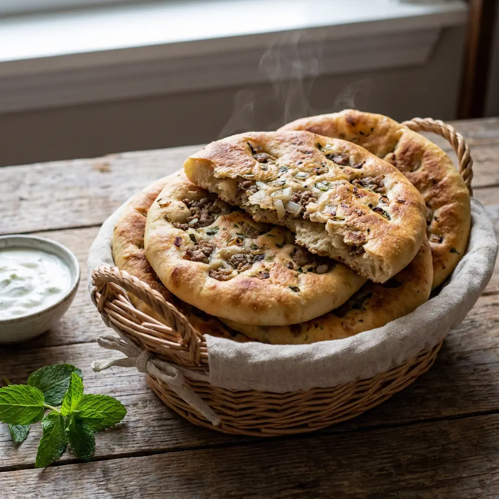 خبز عروق من مطعم خاتون